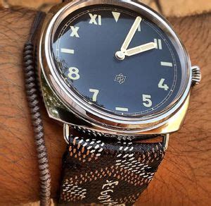 panerai goyard strap|authentic Panerai watch straps.